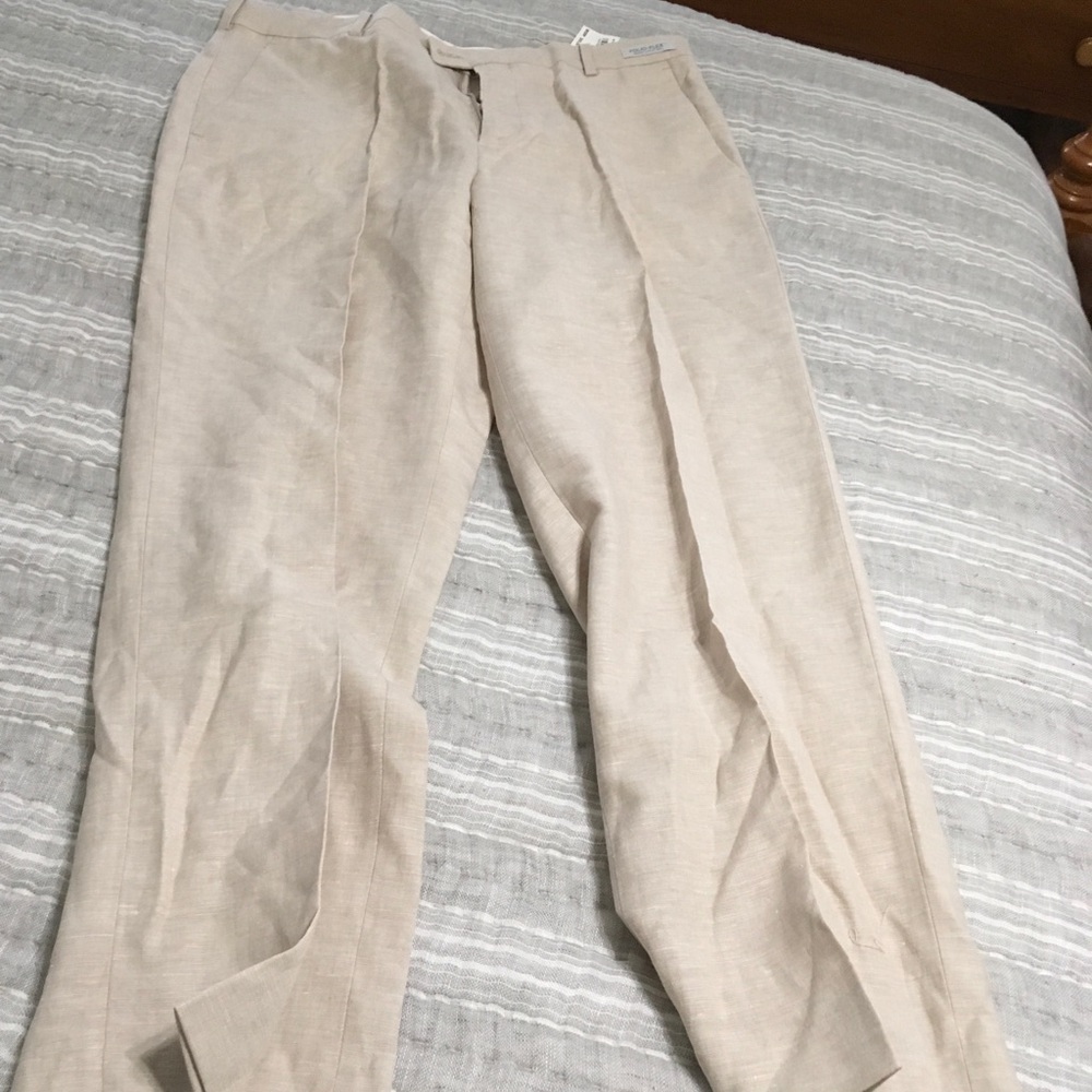 Men’s Perry Ellis Linen Pants 34/29 NWT